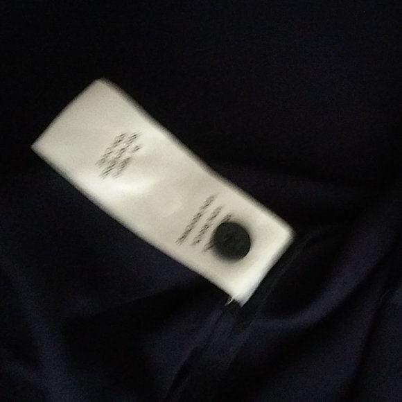 CASA CABANA Navy Blue Shirt with tags. Long sleeve or convert to 3/4 sleeve. - Picture 13 of 13